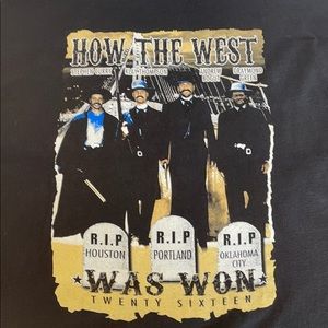 Golden State Warriors “How the West...Won T-Shirt